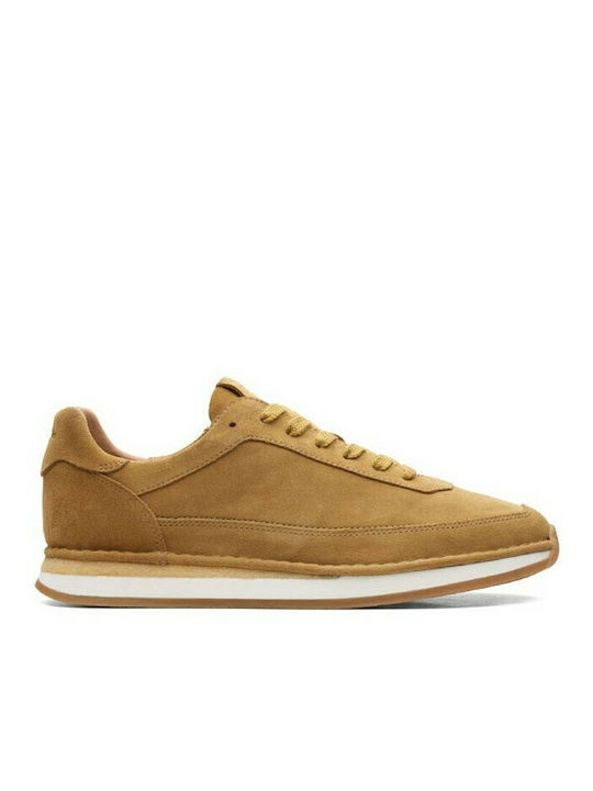 Clarks Craftrun Herren Sneakers Braun