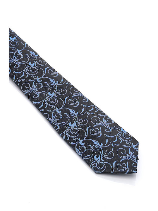 Herren Krawatte Synthetisch Gedruckt in Marineblau Farbe