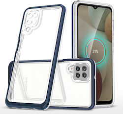 Hurtel Clear 3in1 Back Cover Silicone 1.1mm Blu...