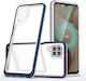 Hurtel Clear 3in1 Back Cover Silicone 1.1mm Blu...