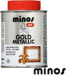 Mercola Decorative Metal Dialitou Liquid Craft Paint Gold for Wood, Liquid Glass and Glass 180ml