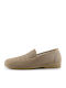 Stoff Herren Espadrilles in Beige Farbe