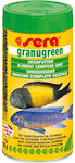 Sera Granugreen Fischfutter für Fische mit Spirulina 100ml