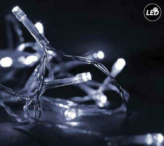 480 Lămpițe LED 3m. x 300buc Alb rece tip Perdea 1buc