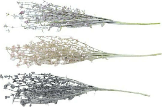 Künstliches Dekoratives Zweigstelle Bunny Tails Rosa 42cm Faitakis Pack