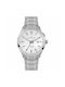 Jacques Lemans Watch Automatic with Silver Metal Bracelet