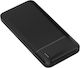 Platinet PMPB10W705B Power Bank 10000mAh με 2 Θύρες USB-A και Θύρα USB-C Μαύρο