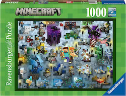 Minecraft Mobs Puzzle 2D 1000 Pieces