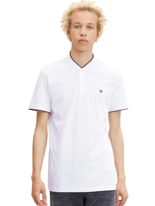 Tom Tailor Men's Short Sleeve T-shirt White