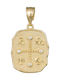 Pendant Kids Talisman Constantine from Gold 14K