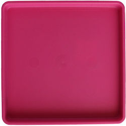 Viomes Linea 592 Square Plate Pot Rose 25x25cm