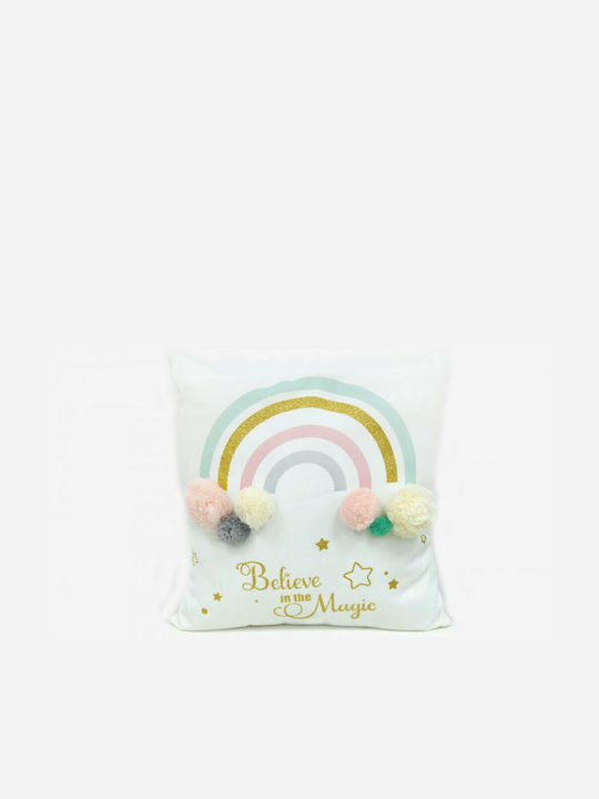 Faitakis Pack Kids Throw Pillow 40x40cm