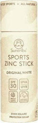Suntribe Active Sports Zinc White SPF30 Stick 30gr