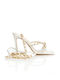 Lace-up sandal (X8210) - WHITE