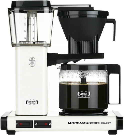 Moccamaster KBG 741 Select Filter Coffee Machine 1520W Off-White