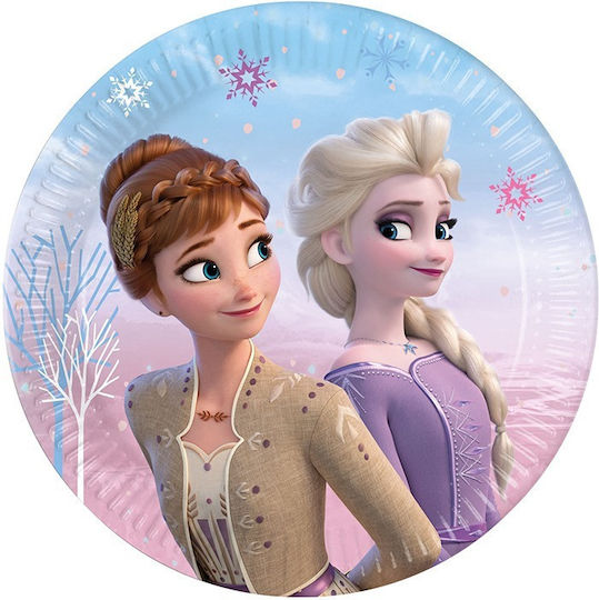 Disney Frozen Πιάτο για Party 8τμχ