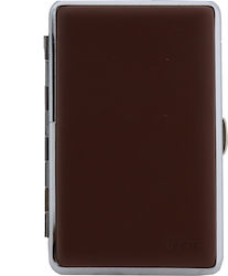 Tfar 36069 Cigarette Case Slim Brown Cigarette Case Brown