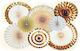 Faitakis Pack Hanging Ornament for Party 8pcs 20cm 0519536