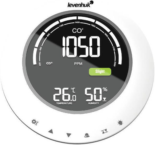 Levenhuk Μετεωρολογικός Σταθμός Plus LP90 Co2