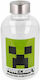 Stor Minecraft Μπουκάλι Νερού Γυάλινο με Βιδωτό Καπάκι Πράσινο 620ml