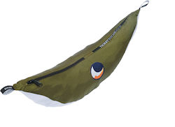 Ticket To The Moon Convertible Cort pentru camping Alb 280x130cm.
