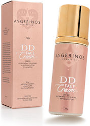 Avgerinos Cosmetics DD Tan Κρέμα Προσώπου Ημέρας με SPF20 για Ενυδάτωση & Ατέλειες 50ml