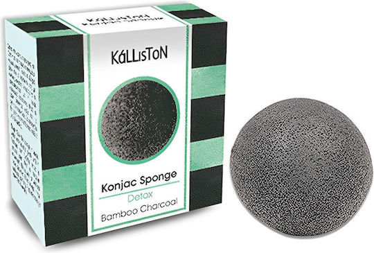 Kalliston Konjac Detox Σφουγγάρια Konjac Καθαρισμού Προσώπου για Ακνεϊκές Επιδερμίδες 0.1gr