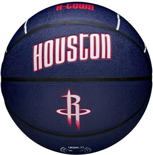 Wilson NBA Team City Collector Houston Rockets Баскетболна топка Вътрешна/Външна