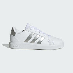 Adidas Παιδικά Sneakers Grand Court Cloud White / Matte Silver
