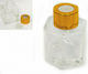 Little Bottle from Glass 50ml (5pcs) Gold