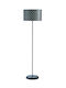 ArkoLight Φωτιστικό Δαπέδου Υ150xΜ40εκ. με Ντουί για Λαμπτήρα E27 Μαύρο