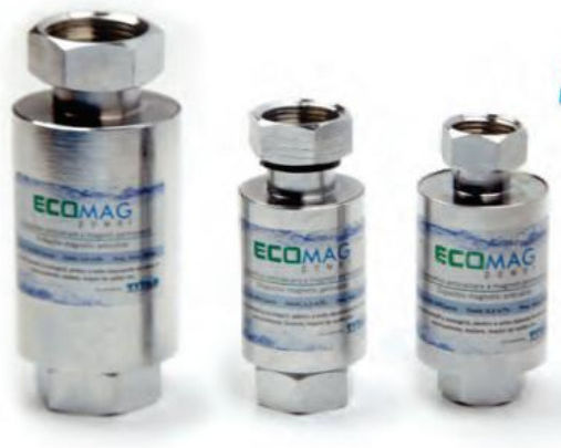 EcoMag Magnetic Water Softener ¾" 3/4” Θ