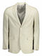 Gant Men's Summer Suit Jacket Regular Fit Beige