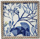 Espiel Decorațiune Pentru Perete Seaworld Albastru Din Lemn 32x3.8x32cm