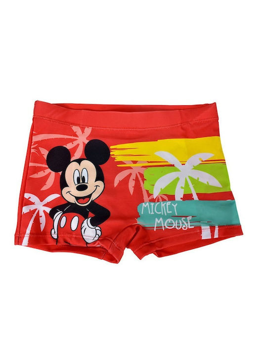 Stamion Mickey Παιδικό Μαγιό Βερμούδα / Σορτς Κόκκινο