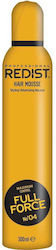 Redist Full Force Αφρός Μαλλιών Όγκος 300ml Redist Full Force Αφρός Μαλλιών Όγκος 300ml