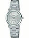 Casio Damen Uhr mit Silber Metallarmband