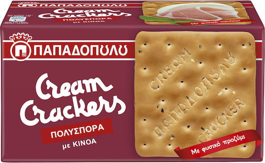 Παπαδοπούλου Crackers Cream 195gr