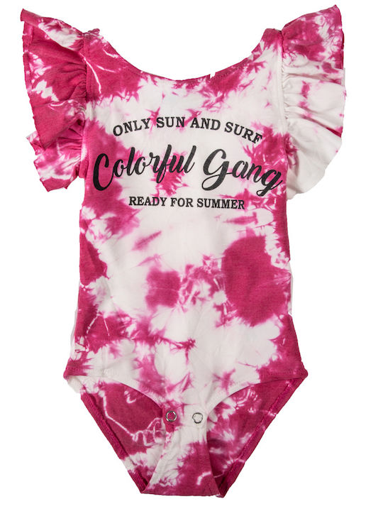 Gang Body pentru Bebeluși Fără mâneci Fuchsia