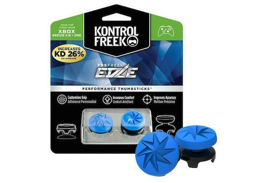 KontrolFreek Performance Thumbsticks FPS Freek Edge Thumb Grips για XBOX One / Xbox Series X/S Μπλε