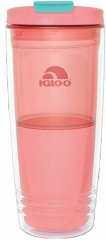 Igloo Havasu Double Wall Μπουκάλι Θερμός Ανοξείδωτο BPA Free 650ml Ροζ