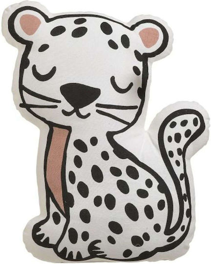 Click Pernă Decorativă pentru Pătuț Pisică Alb 40x25cm