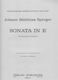 Doblinger Sperger Sonata In E Παρτιτούρα για Πιάνο