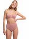 Cassandra Bikini Slip High Waist Pink
