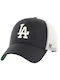 47 Brand MLB LA Dodgers Jockey mit Netz Schwarz