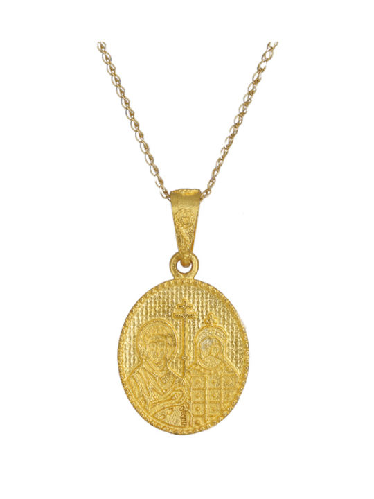 Anhänger Kinder Amulett Konstantinato aus Gold 14K