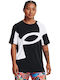 Under Armour Women's Athletic T-shirt Black//White