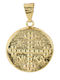Tasoulis Jewellery Collection Μενταγιόν Παιδικό Φυλαχτό Κωνσταντινάτο από Χρυσό 9K