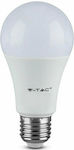 V-TAC Λάμπα LED για Ντουί E27 και Σχήμα A60 Ψυχρό Λευκό 806lm