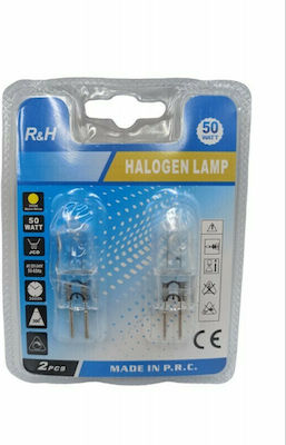 Rolinger Λampa Halogenă pentru Soclu G4 cu Putere 50W RL-